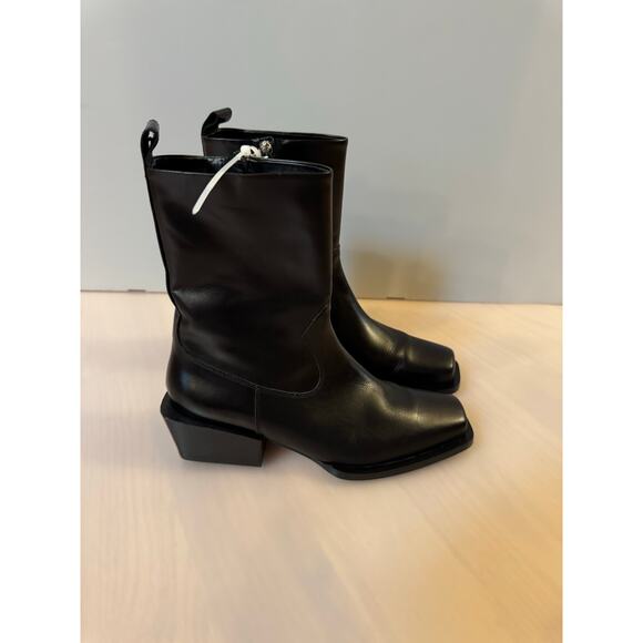 Aeyde Bill Bootie (Women) black boots size 37 or US 6 $625.00 retail price - Picture 5 of 9